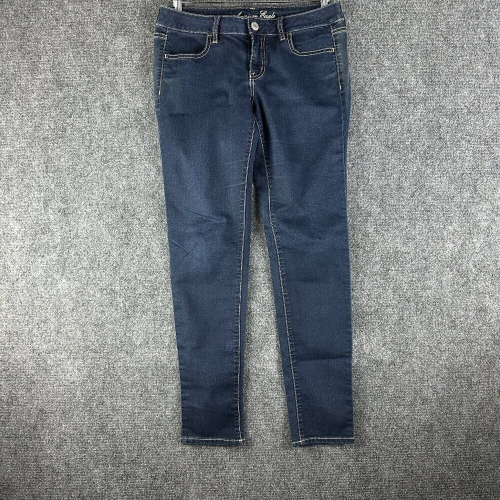 American Eagle Outfitters Jeans Womens 8  Jegging Cotton Stretch Pockets